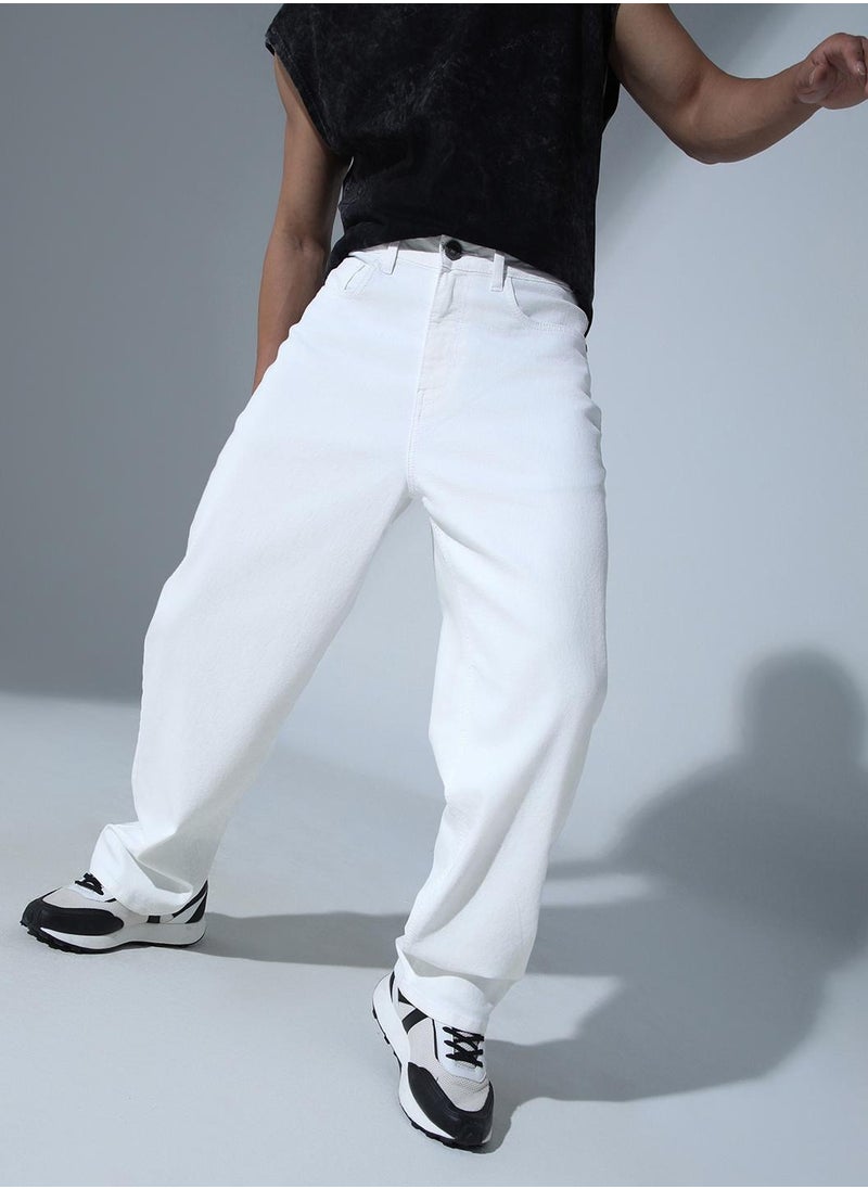 Hubberholme Men Ecru Jeans - Stylish and Comfortable Everyday Wear  - Image 5