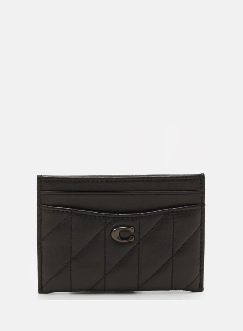 COACH Essential Card Case In Quilted Pillow Leather