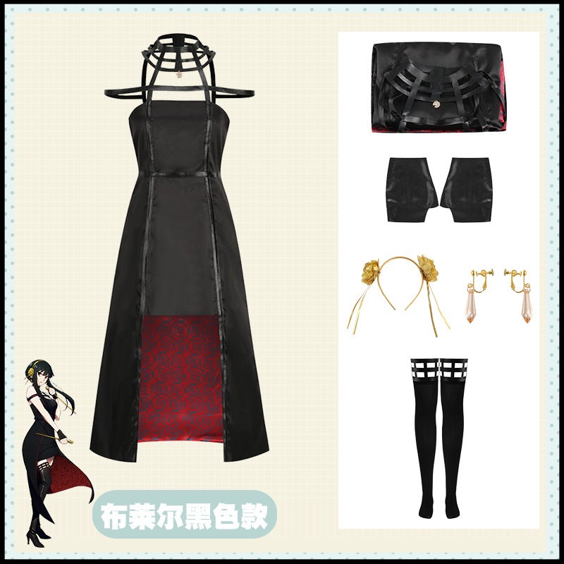 Spy's Home Animation Surrounding Ania cos Joerfujie Dusk Nia Men's and Women's Skirt Suit - Image 1