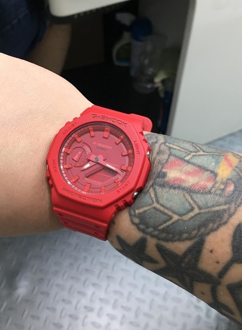 CASIO G-shock Wrist Watch analog_digital resin GA-2100-4ADR - Image 3