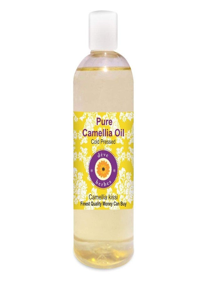 ديف هيربس زيت الكاميليا النقي من ديف هيربس (كاميليا كيسي) | معصور على البارد | طبيعي | غير مخفف | لتخفيف الزيوت العطرية | للشعر والبشرة والتدليك | للرجال والنساء | 200 مل - Image 1