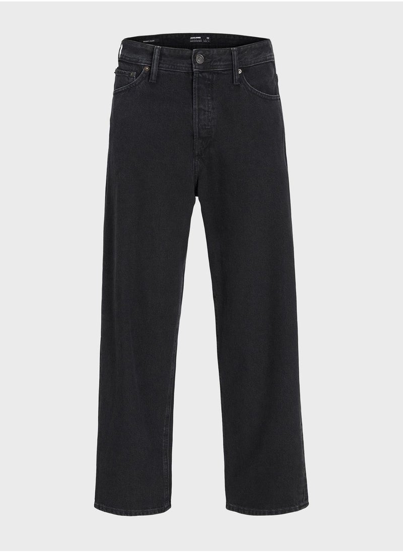 JACK & JONES - Jjialex Jjorignial Relaxed Fit Rinse Wash Jeans - Image 1