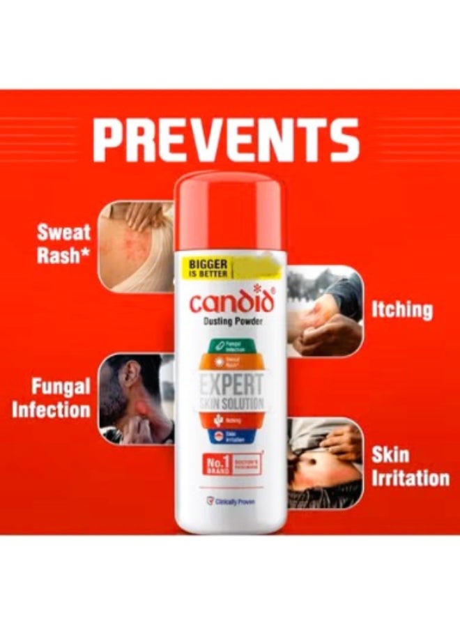 Candid Dusting Powder 60 g – Expert Antifungal Skin Protection for Itch Relief, Sweat Control & All-Day Freshness - Image 2