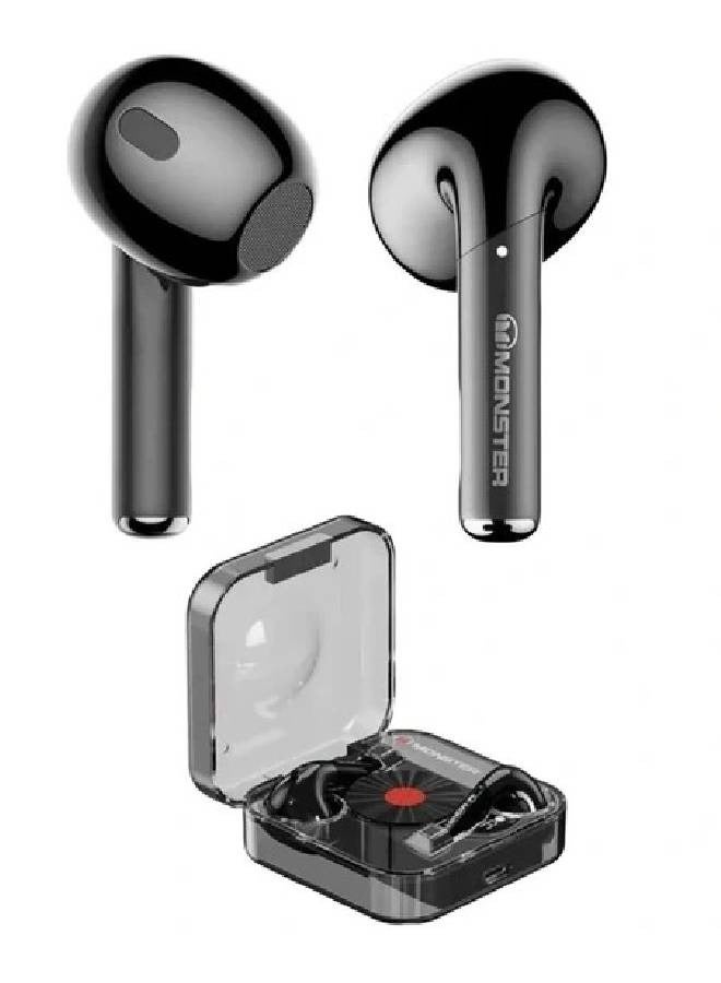 Monster سماعات أذن لاسلكية حقيقية AirMars XKT01 باللون الأسود الداكن - Image 2