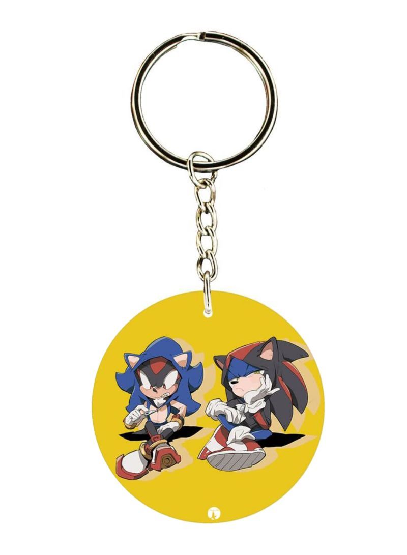 RKN Double Sided Sonic Printed Keychain