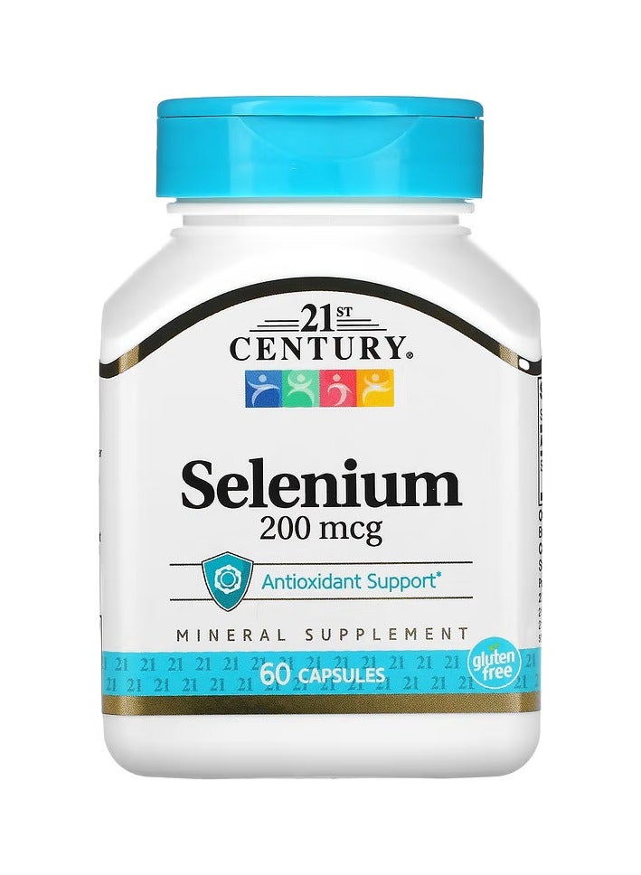القرن الحادي والعشرون سيلينيوم، 200 مكجم، 60 كبسولة - Image 1
