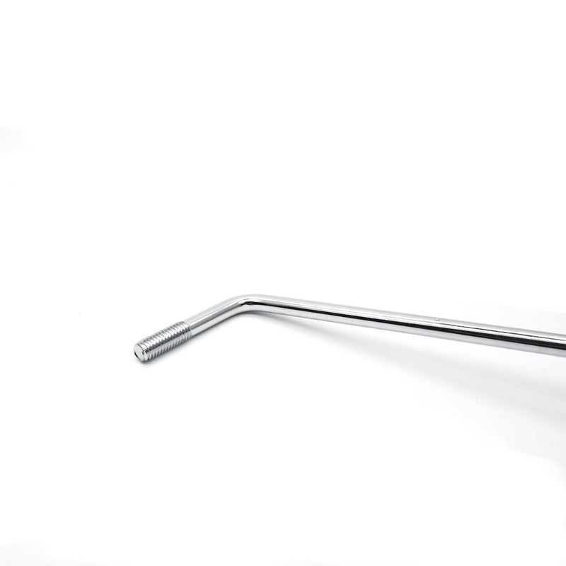 harpfeas 6 MM Thread Tremolo Arm Electric Guitar Tremolo Arm Thread Metal Single Tremolo Arm Whammy Bar with Tip for Stratocaster Electric Guitar Tremolo System (Chrome) - Image 4