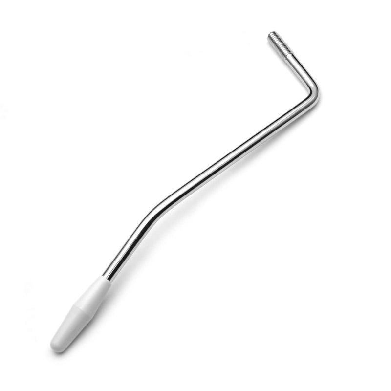 harpfeas 6 MM Thread Tremolo Arm Electric Guitar Tremolo Arm Thread Metal Single Tremolo Arm Whammy Bar with Tip for Stratocaster Electric Guitar Tremolo System (Chrome) - Image 1