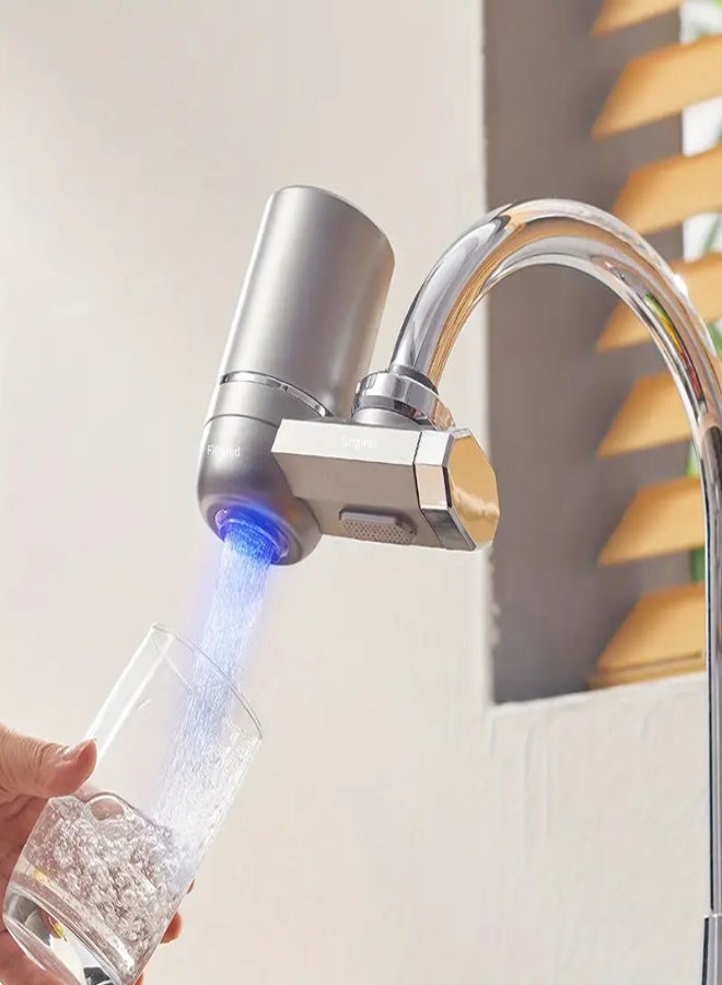 ارواق مانع ترسب سيراميكي لصنبور المطبخ - جهاز تنقية مياه بجهاز واحد وفلتر واحد لتقليل الترسبات - حماية منزلية من الترسبات الكلسية - Image 4