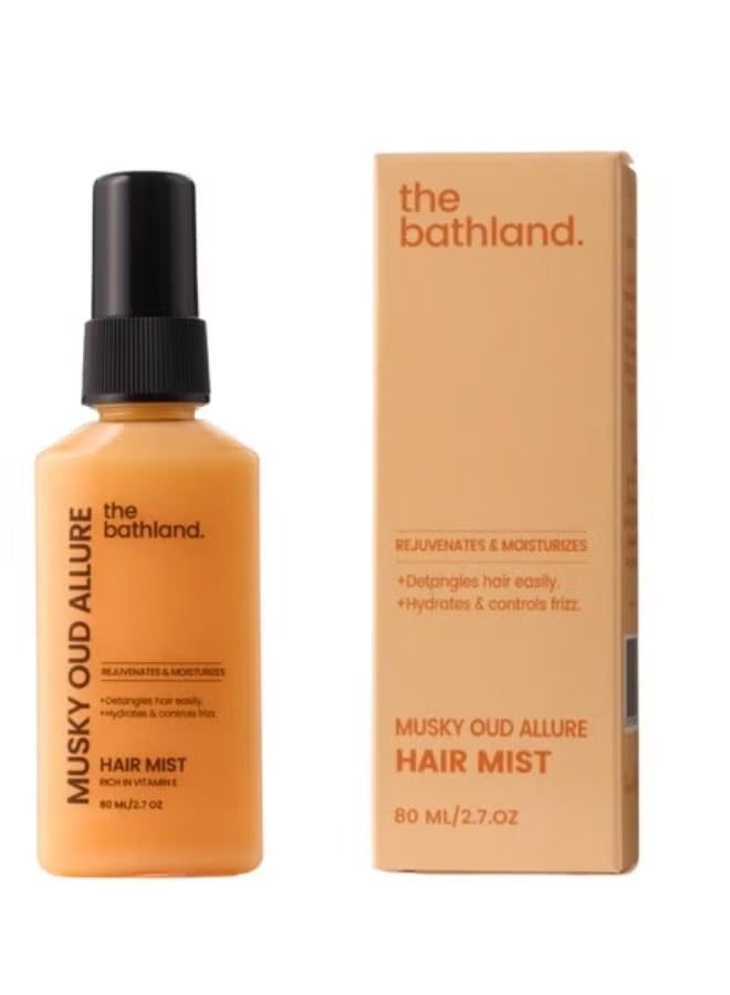 ذا باث لاند عطر الشعر ورذاذ مسكي عود ألور - 80 مل - Image 1
