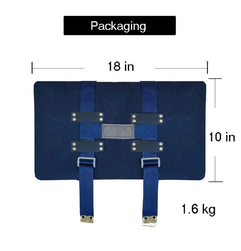 RhinoKraft Canvas Premium Holdall Sleeping Bag Navy Blue Color - Image 4