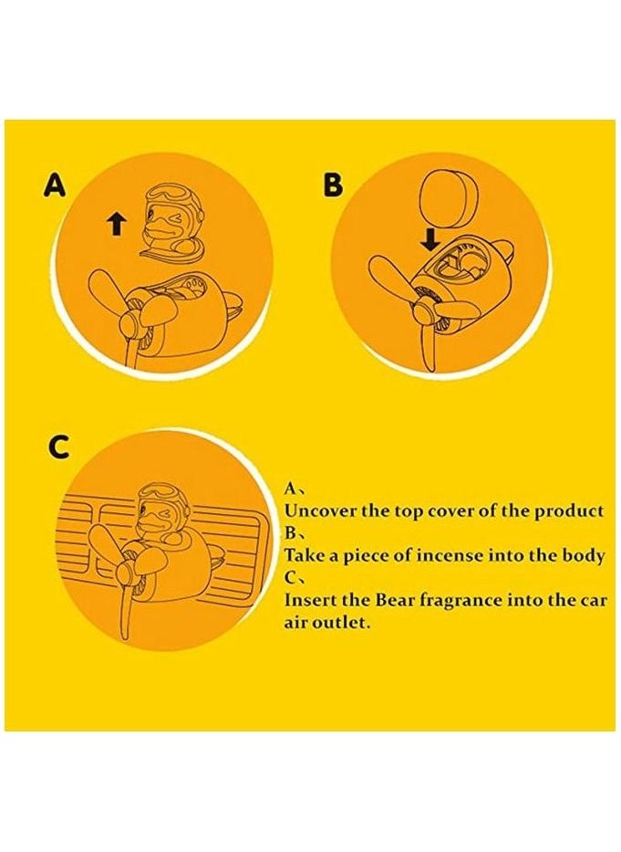 B.duck - Pilot Car Fragrance Yellow - Image 1