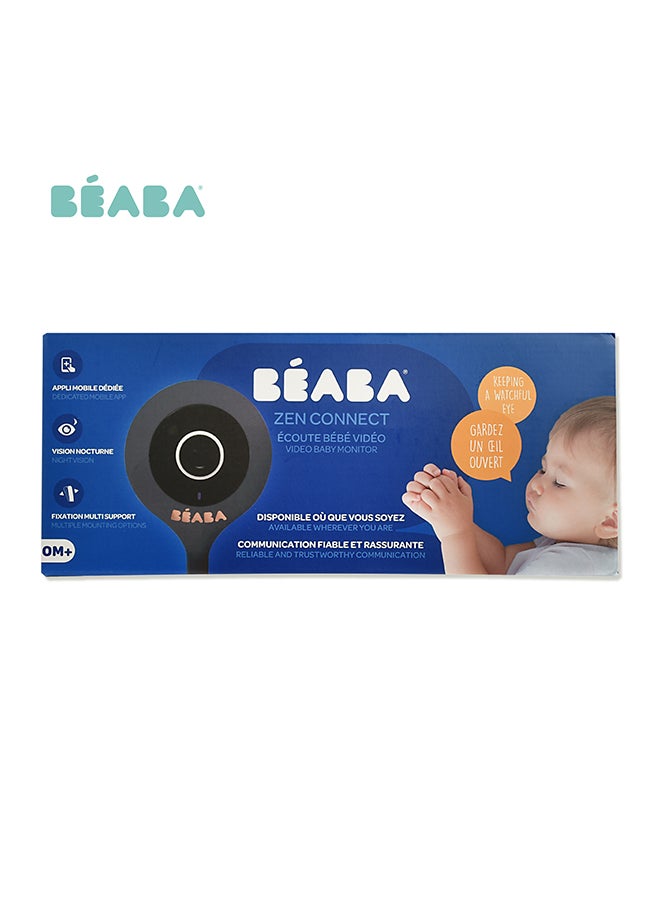 BEABA Zen Connect Smart Wi-Fi Baby Video Monitor – Night Blue  - Image 2