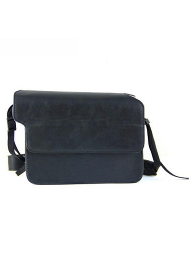 Generic Spot Hot-selling Wide300 Camera Bag Retro Fit Bag PU Photography Bag Camera Protection Case-Color:Black  - Image 5