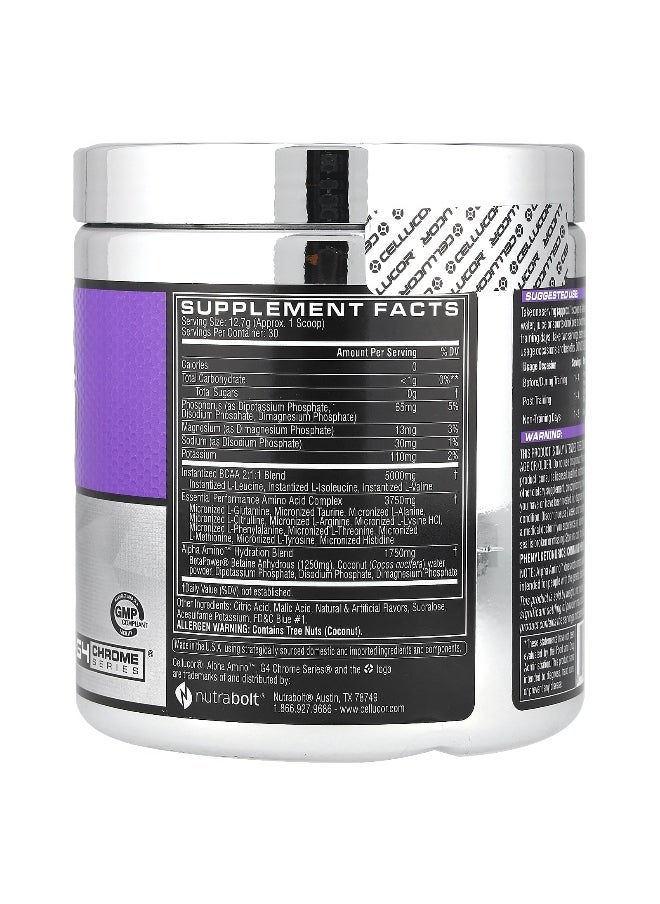 C4  Cellucor C4 / Cellucor, Alpha Amino™, Performance BCAAs, Icy Blue Razz, 13.4 oz (381 g)  - Image 2