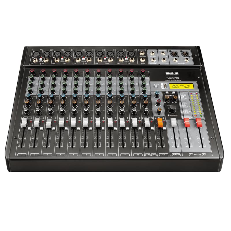AHUJA FMX-212PRO 12 cahnnel With built-in MP3 Player with recording & BT functions - Image 2