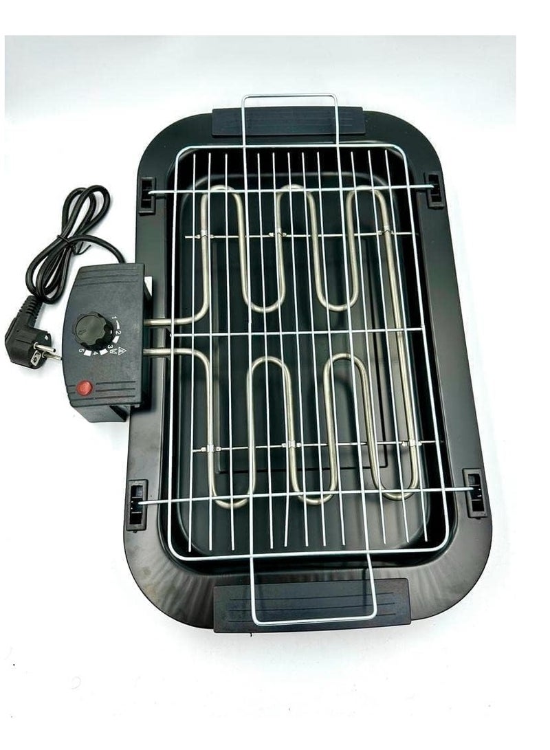 ELTRAZONE Portable Electric Smokeless Barbecue 2000W High Power Grill Indoor BBQ Grilling Table with 5 Adjustable Temperature fit Home Dinner Camping Travel Hiking Heavy Duty - Image 4