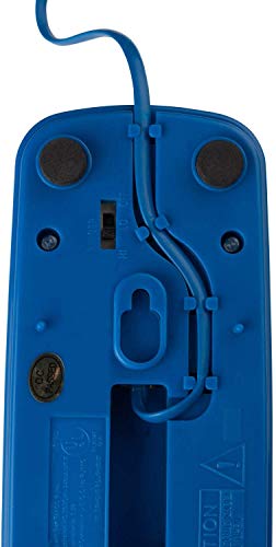 iSoHo Phones - Straight Phone Cord for Corded Landline Phones, Telephone Extension Land Line Cords, Easy to Use - for House, Home Office Telephone Cable Color - Classic Blue 25ft - Image 3