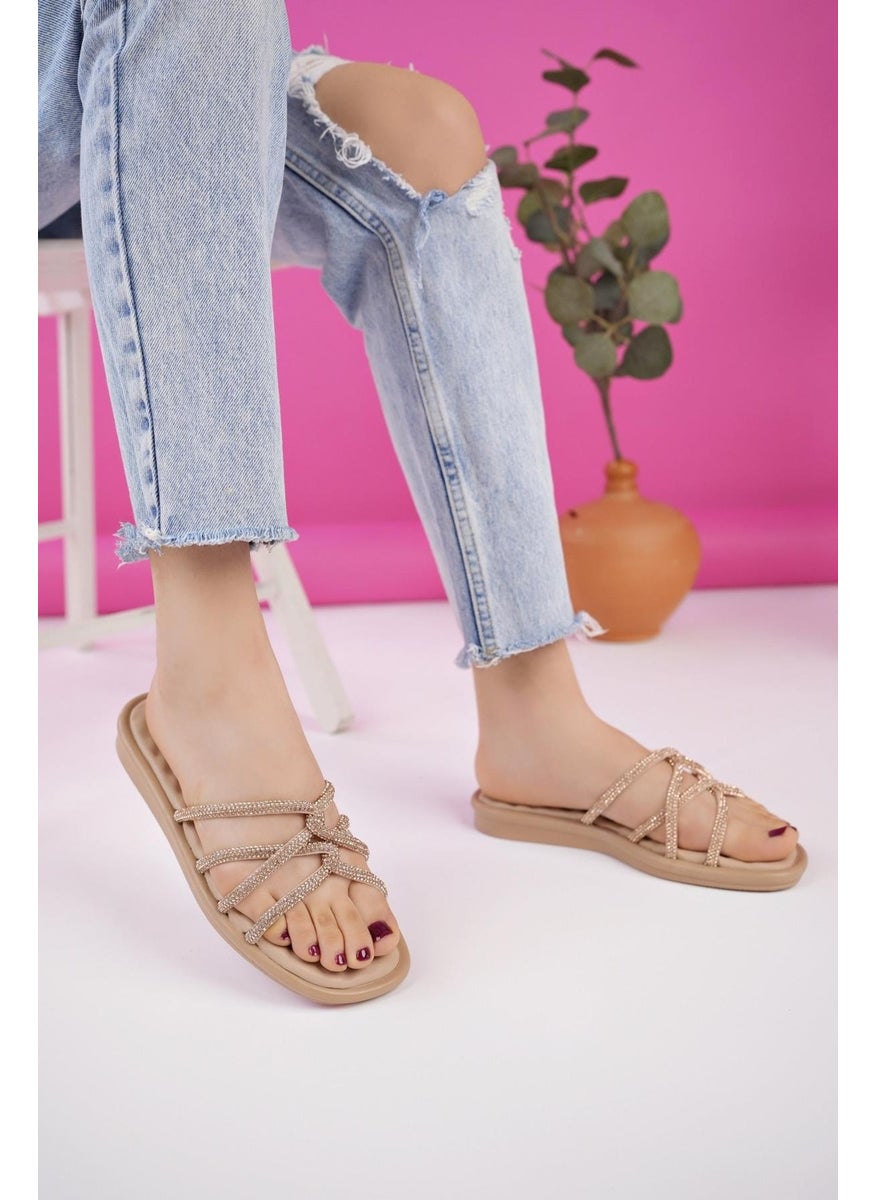 muggo - Emma Women's Guaranteed Daily Stone Stylish Style and Comfortable Slippers - Image 1