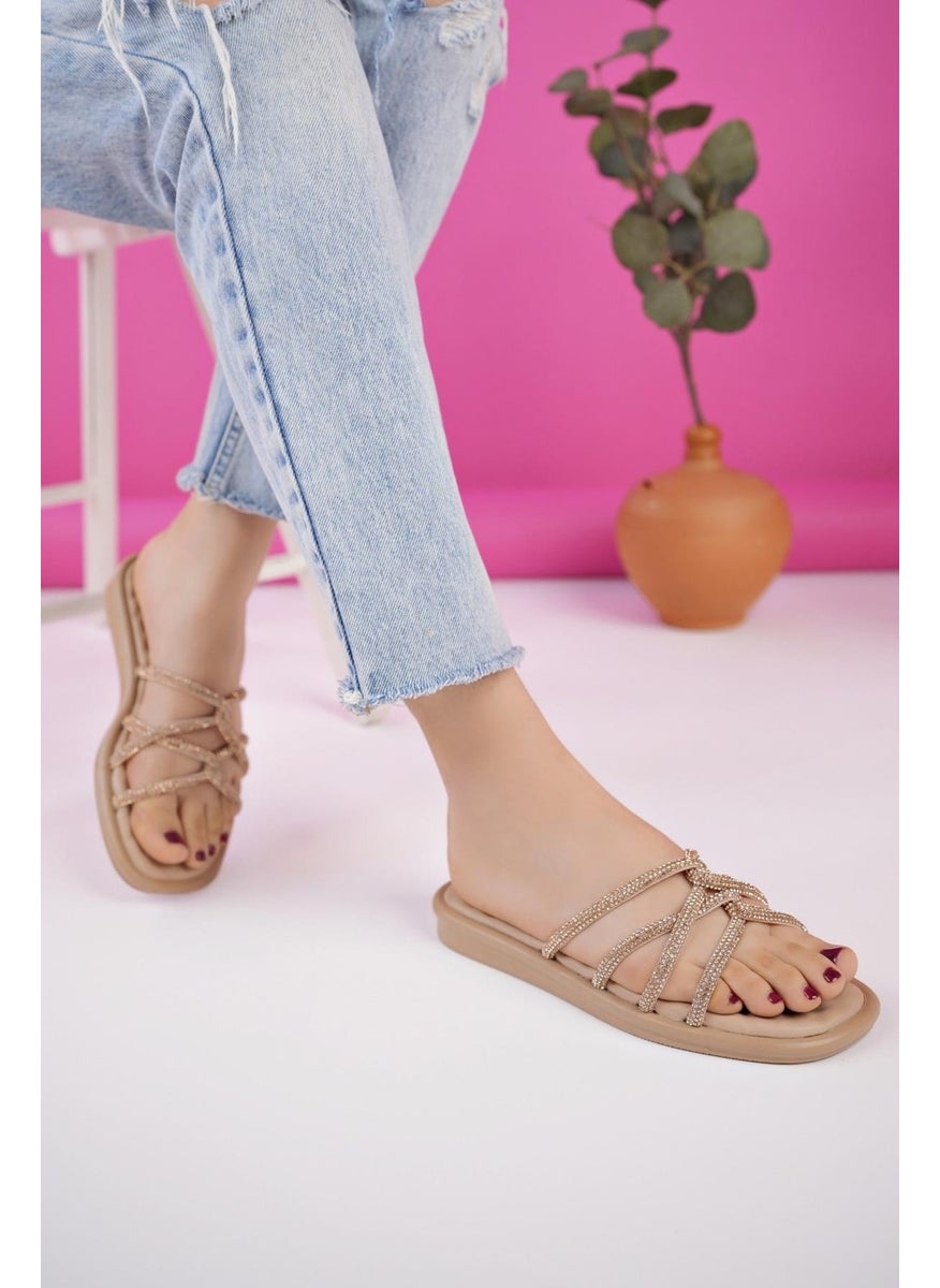 muggo - Emma Women's Guaranteed Daily Stone Stylish Style and Comfortable Slippers - Image 1