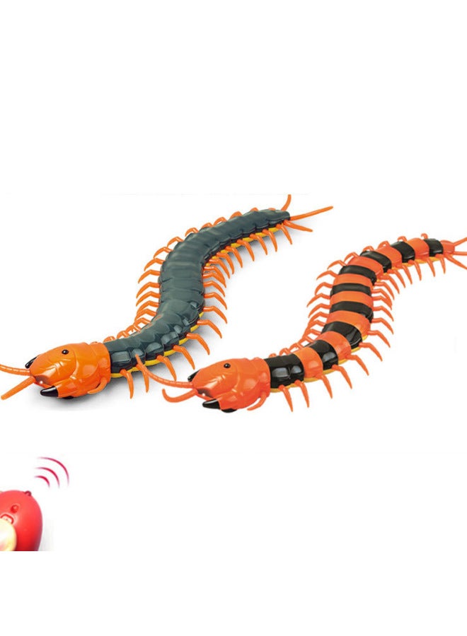 محاكاة غريبة للتحكم عن بعد كوبرا بالأشعة تحت الحمراء للتحكم عن بعد خدعة واقعية أفعى الجرسية نموذج حيوان صغير - اللون: 7702 ثعبان صغير أصفر - Image 5