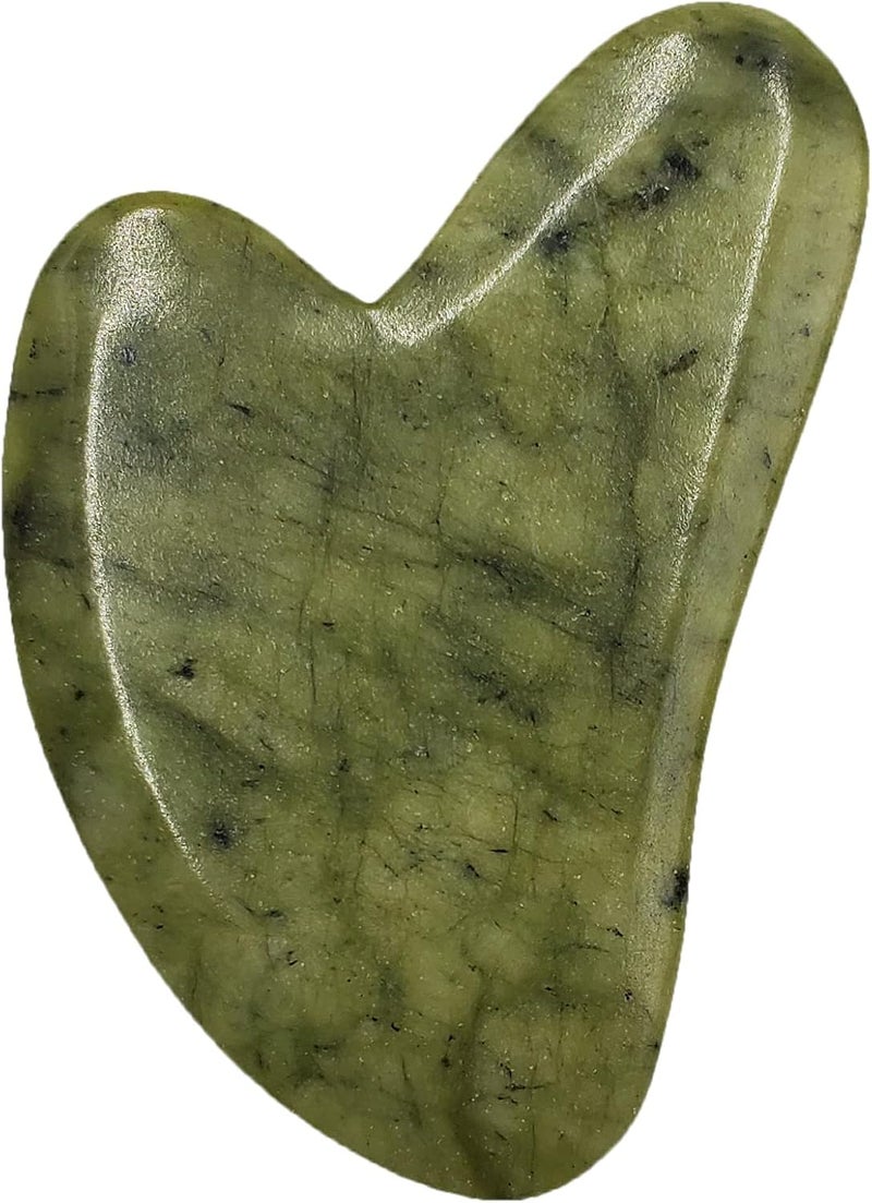 Jade Roller Gua Sha Set, Detox Sc Massage Facial, Wrinkles Anti Aging Set (Style #2) - Image 3