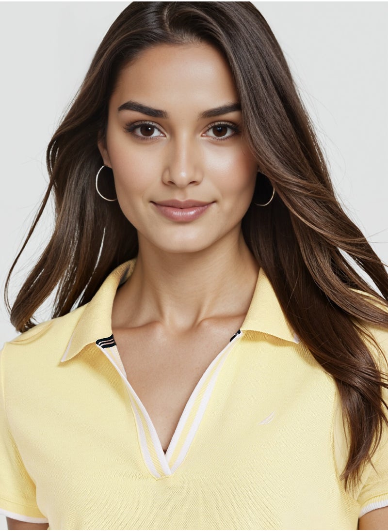 NAUTICA Basic Regular Fit Premium Cotton Logo Polo Shirt  - Image 4