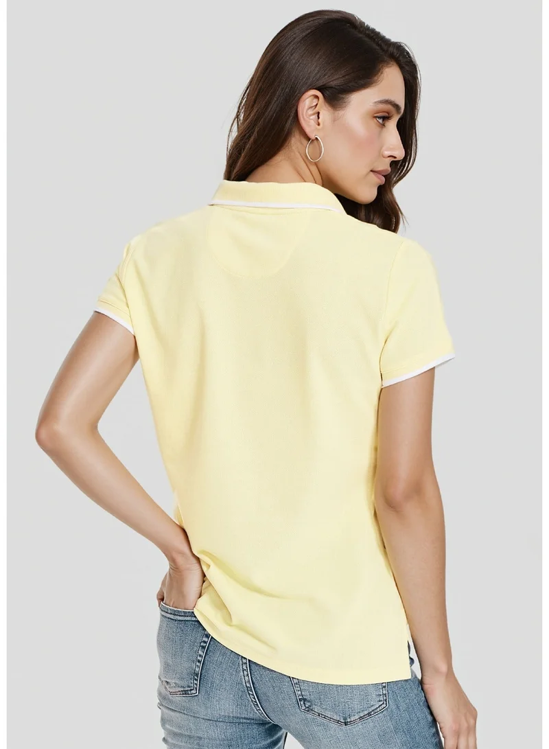 NAUTICA Basic Regular Fit Premium Cotton Logo Polo Shirt