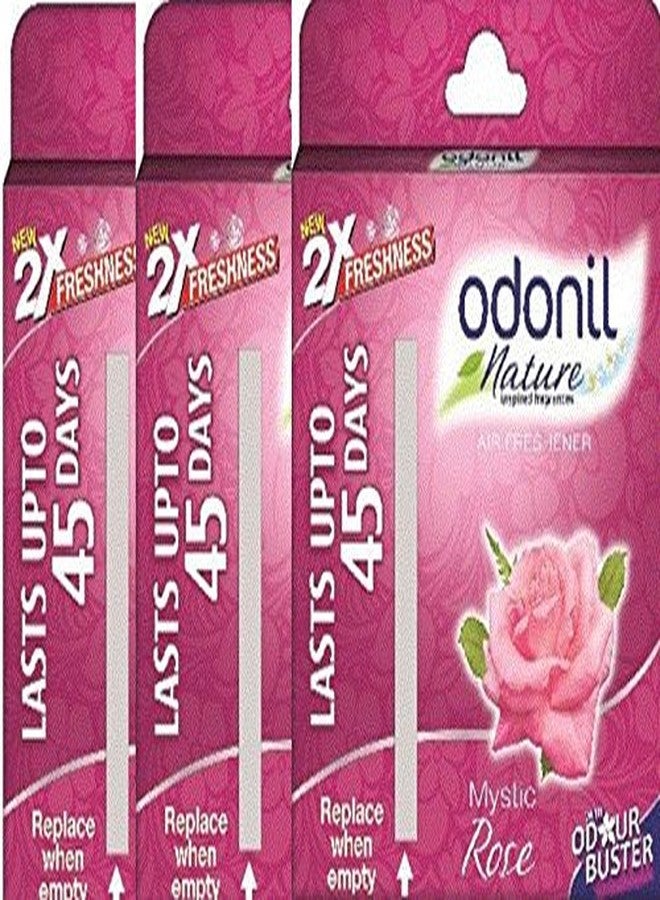 Odonil Air freshener - 75 g (Mystic Rose, Pack of 3)