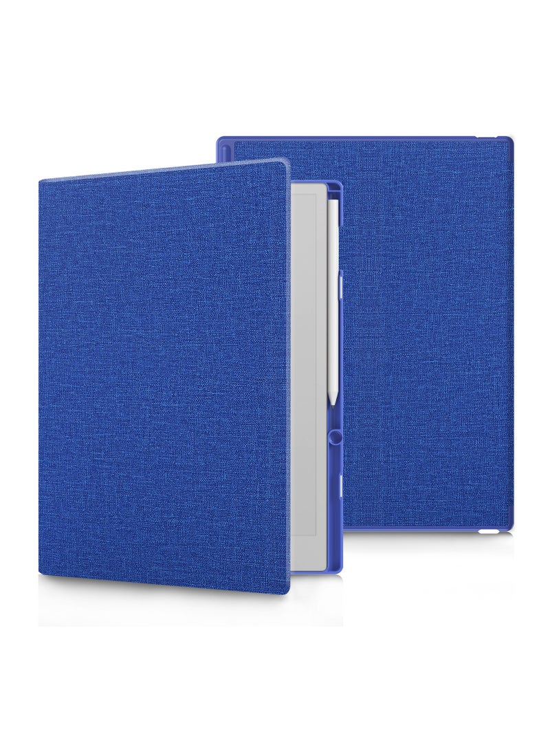 My Choice - Remarkable Paper Pro 11.8”, Slim Hard Back Shell Protective Auto Sleep/Wake Book Folio Cover with Pen Holder for Remarkable Paper Pro Tablet 2024 Released, Blue - Image 1
