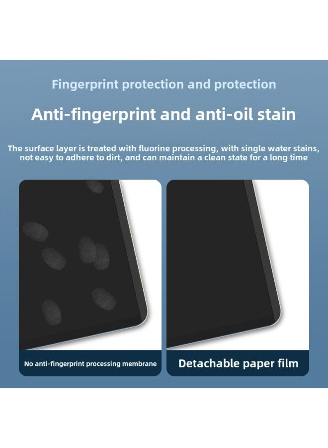 Suitable For Ipad Magnetic Paper Film Detachable Flat Ipadpro2022 Apple Matte Writing Painting Film-Color:ipad Magnetic Paper Film + Storage Clip + Accessories ]-Dimensions:Applicable IpadAir1/2/Pro ]