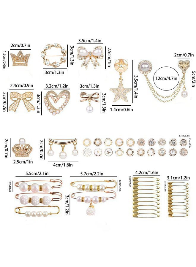 onnuto Elegant Shoe Charms for Sneakers - Jewelry Pins Set for Girls, Junk Socks Charms Kit with Shoelace in Gold and Silver 55 Pcs - Image 2