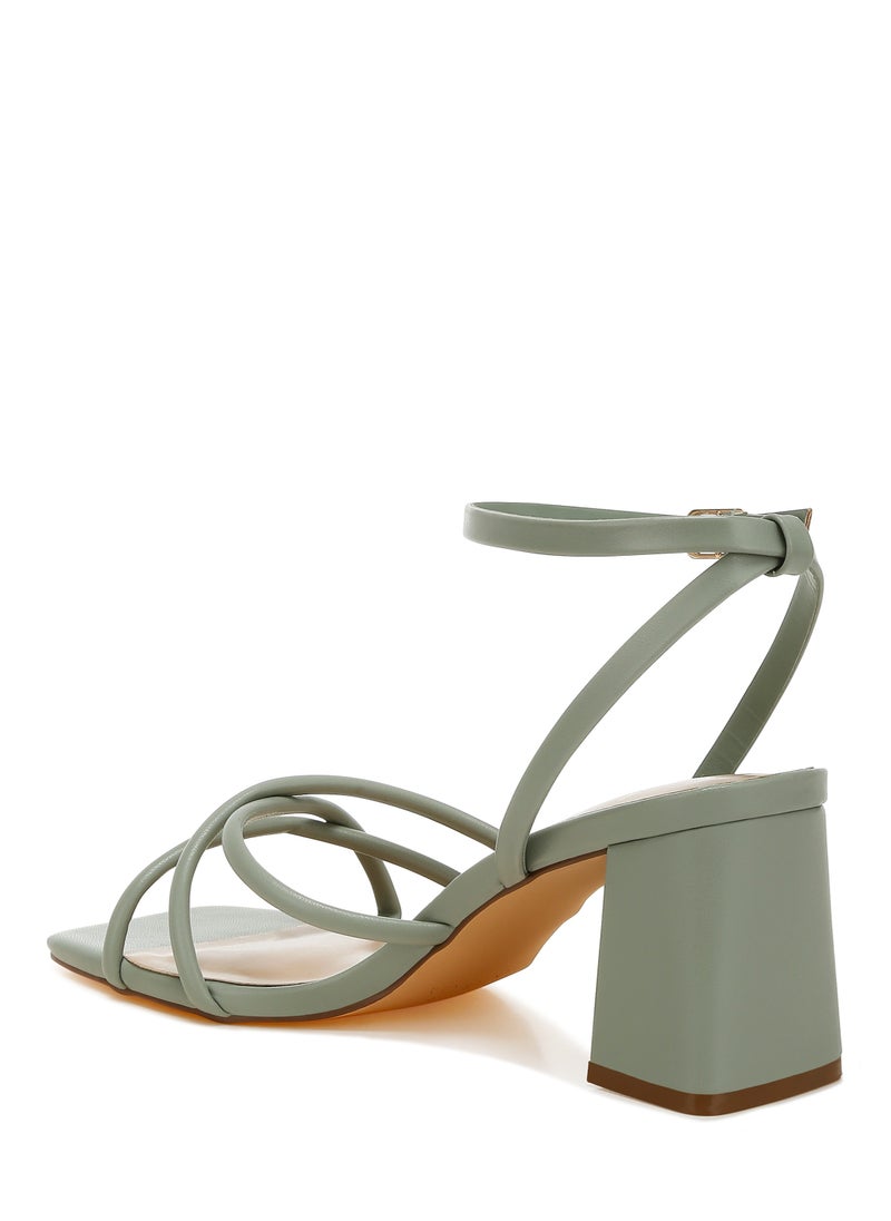 Low Block Heel Strappy Sandals in Green - pzsku/ZDFA3F4F543A5D9AD7C73Z/45/_/1739864263/f6b83bf1-c44f-4c7c-96d2-a00b37fdefef