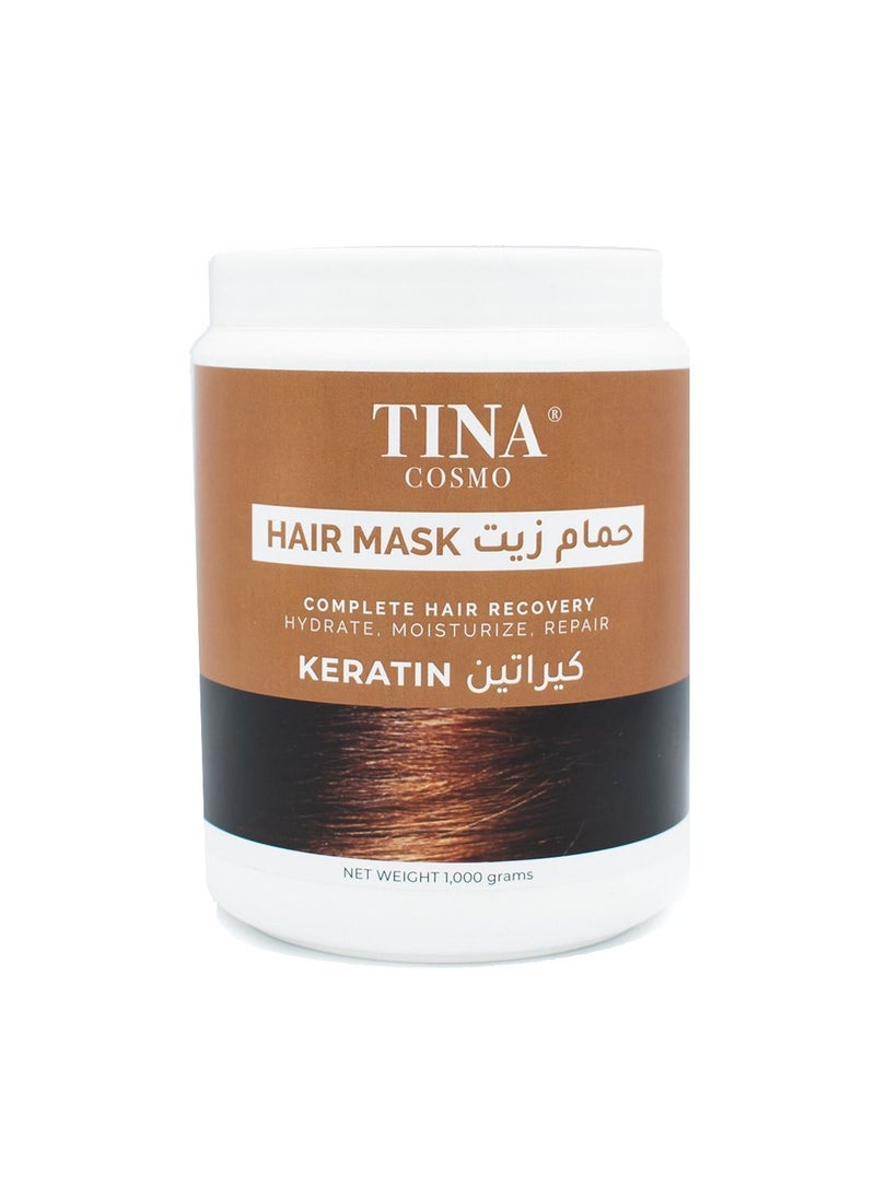 Tina Cosmo - Keratin Hair Mask 1000 g - Image 1