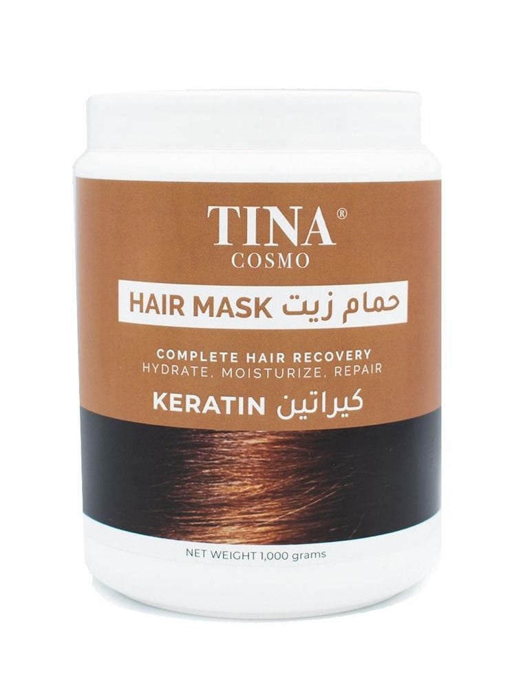 Tina Cosmo - Keratin Hair Mask 1000 g - Image 1