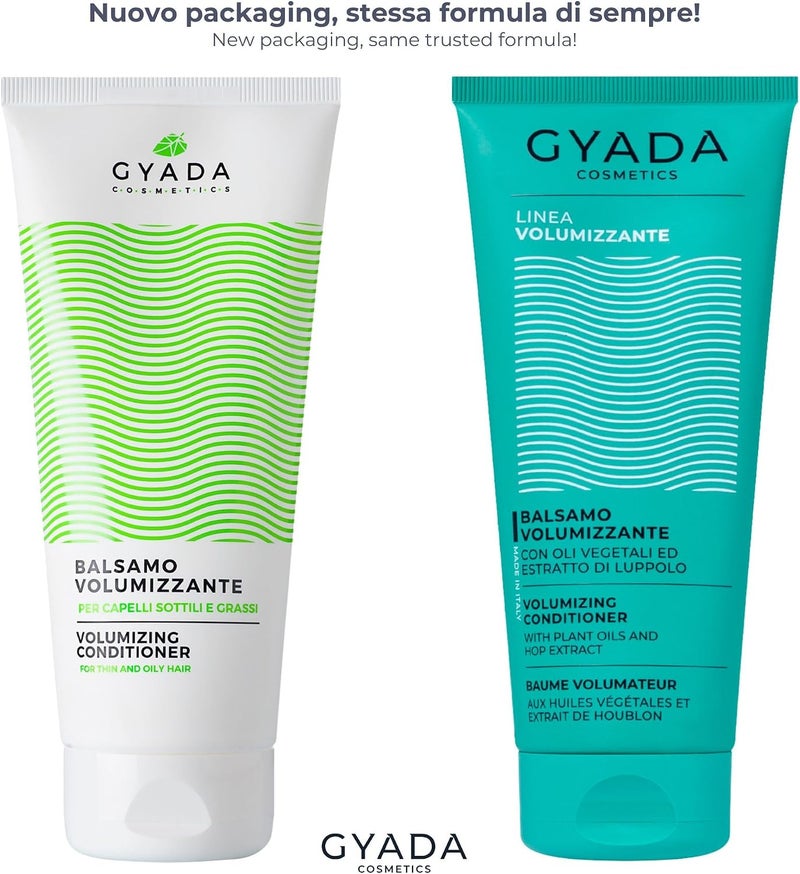 GYADA COSMETICS Volume Conditioner Suitable for Thin Hair Detangling for Soft and Voluminous Hair Based on Daloe Juice 200ml 1 - Image 1