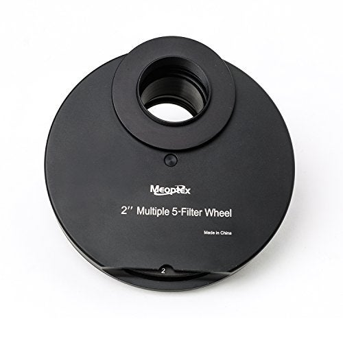 MEOPTEX 2" 5-Position Filter Wheel for Telescope - Ultra High Contrast - Image 4