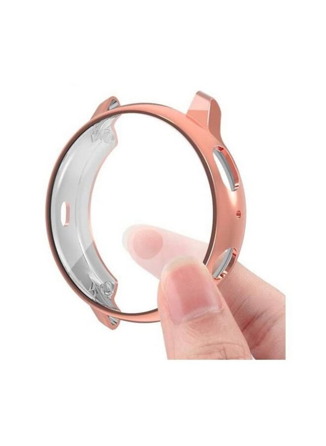 PROMASS Ultra Slim Full Coverage Bumper Protection Case Cover For Samsung Watch Active 2 44Mm Rose Gold  - Image 3