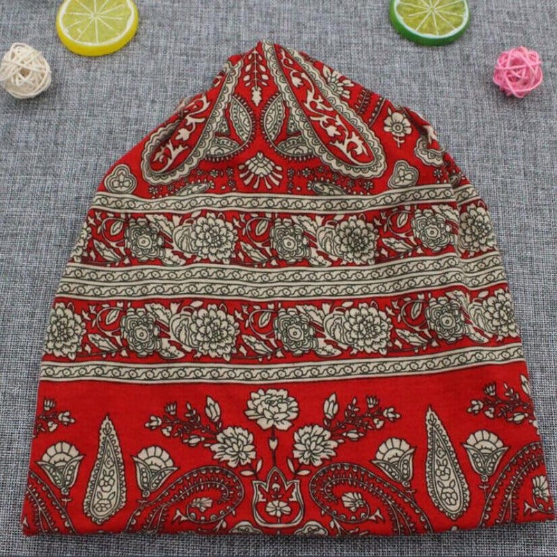 Alexvyan Ponytail Beanie Winter and Autumn Skull Cap Bandana Head Wear for Women Crochet Knit Cap Beanies Warm Caps Female Knitted Stylish Hat for Women's Girls & Ladies (in, Alpha, M, Red) - Image 2