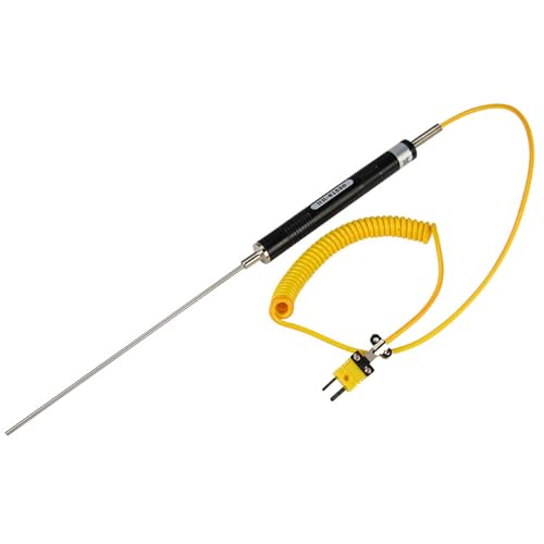 URBEST NR-81532B -50 to 500deg/C K Type Handheld Surface Thermocouple Probe for Measuring The Surface Temperature - Image 1