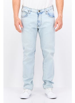 LEE Men Slim Fit Wash Stretchable Denim, Blue  - Image 1