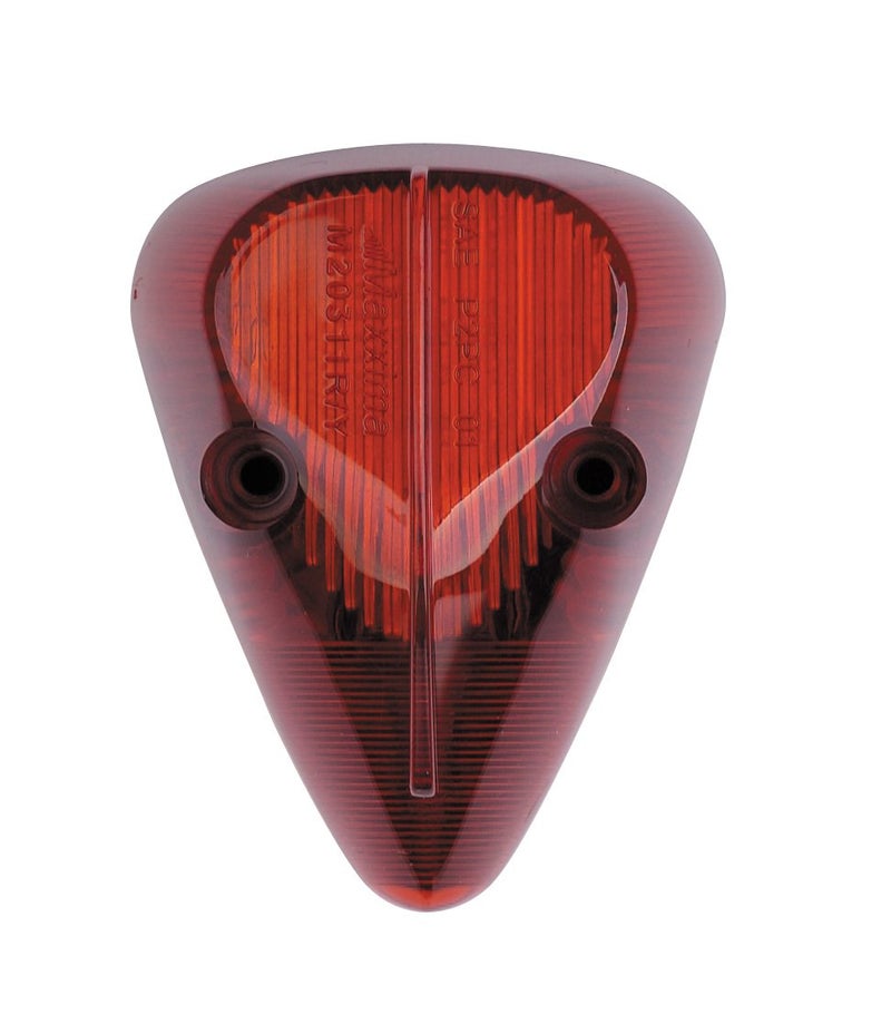 Maxxima M20311R Red LED Triangle Combination Marker Light for Bus/Cab - Image 5
