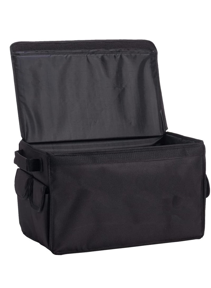 SUPERDRIVE MG Car Trunk Organizer – SUPERDRIVE Design – Multi-Use Foldable Storage Box – Black  - Image 4