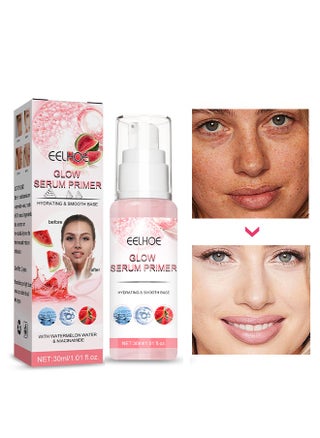 Glow Serum Primer, Glow Boosting Serum For Face Anti-Aging, Luminous Serum Essence Contains Nicotinamide And Watermelon Extract, Suitable For Moisturizing 30ml - pzsku/ZDFA4A2D3762734A5D555Z/45/_/1711602840/0ef1f677-fee8-43be-b3eb-8811c759c1c5