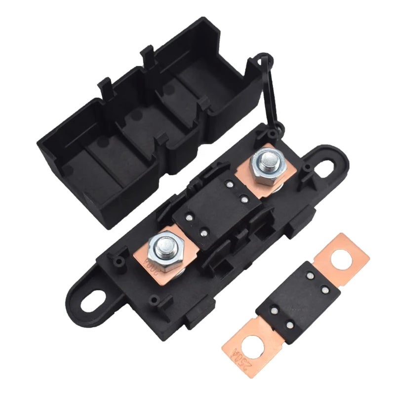 ANM H3 MEGA Automotive Blade Fuse Holder Black Bolt On Design 100A High Current Capacity - Image 5