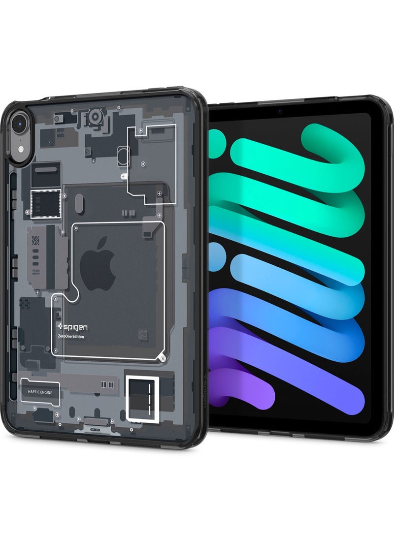 Spigen Ultra Hybrid for iPad Mini 7 Case (2024) / iPad Mini 6 (2021) 8.3 inch - Zero One Black  - Image 1