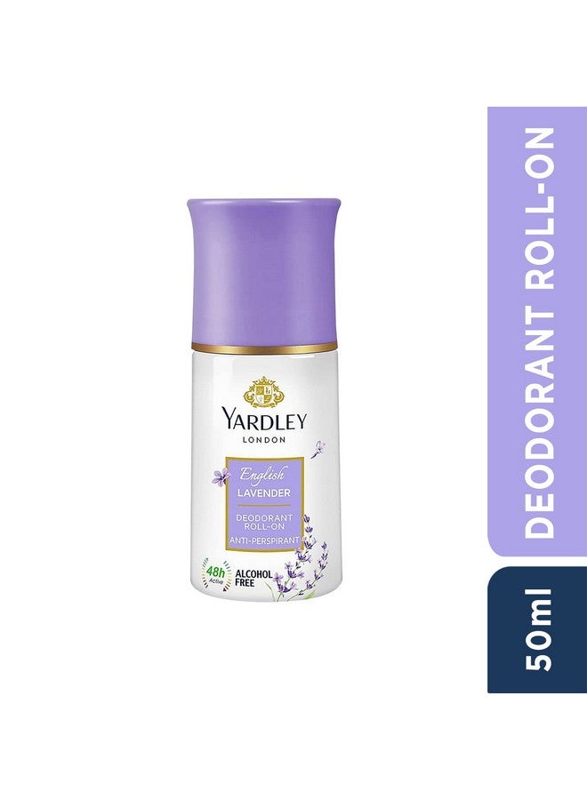 Yardley English Lavender Deodorant Roll-On By Yardley London 1.7 oz - Image 2
