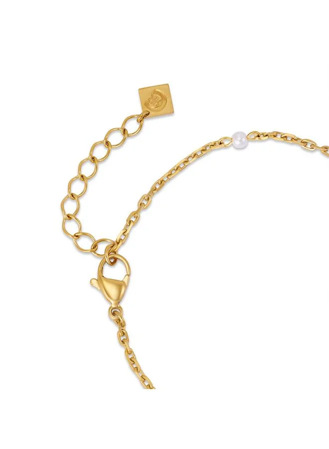 CERRUTI 1881 Luciana Luciana Gold Plated Stainless Steel Chain Bracelet for Women for Women | Best Price UAE