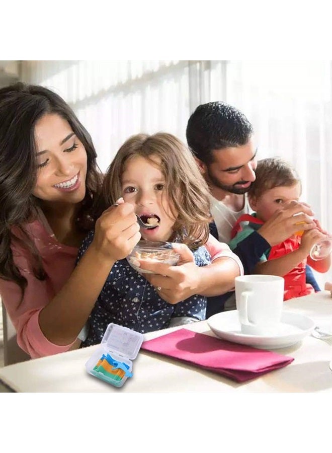 FAMILIFE Floss Picks, 120 Picks Kid's Dental Floss Picks without Fluoride, Tooth Picks Flossers with 4 Travel Handy Cases, Helps to Fight Tooth Decay and Keep Your Kids' Teeth Clean, Floss for Family - Image 2