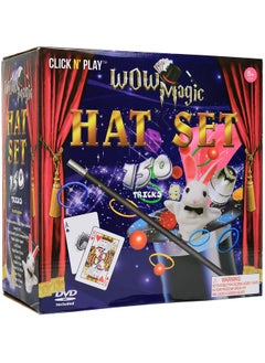 Click N' Play Magician Kit & Magic Set, Magic Kit For Kids Age 10-12, Halloween Magic Trick Games For Girls & Boys, Over 150 Tricks, Includes Manual & Dvd Tutorial, Magic Tricks For Kids  - Image 1